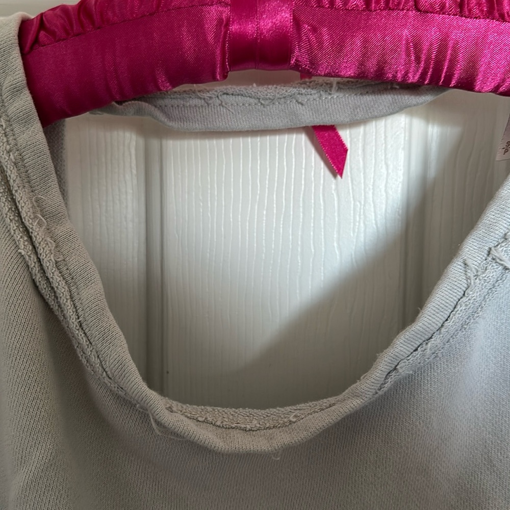 Free People Open Back Distressed Sweatshirt - Picture 5 of 8